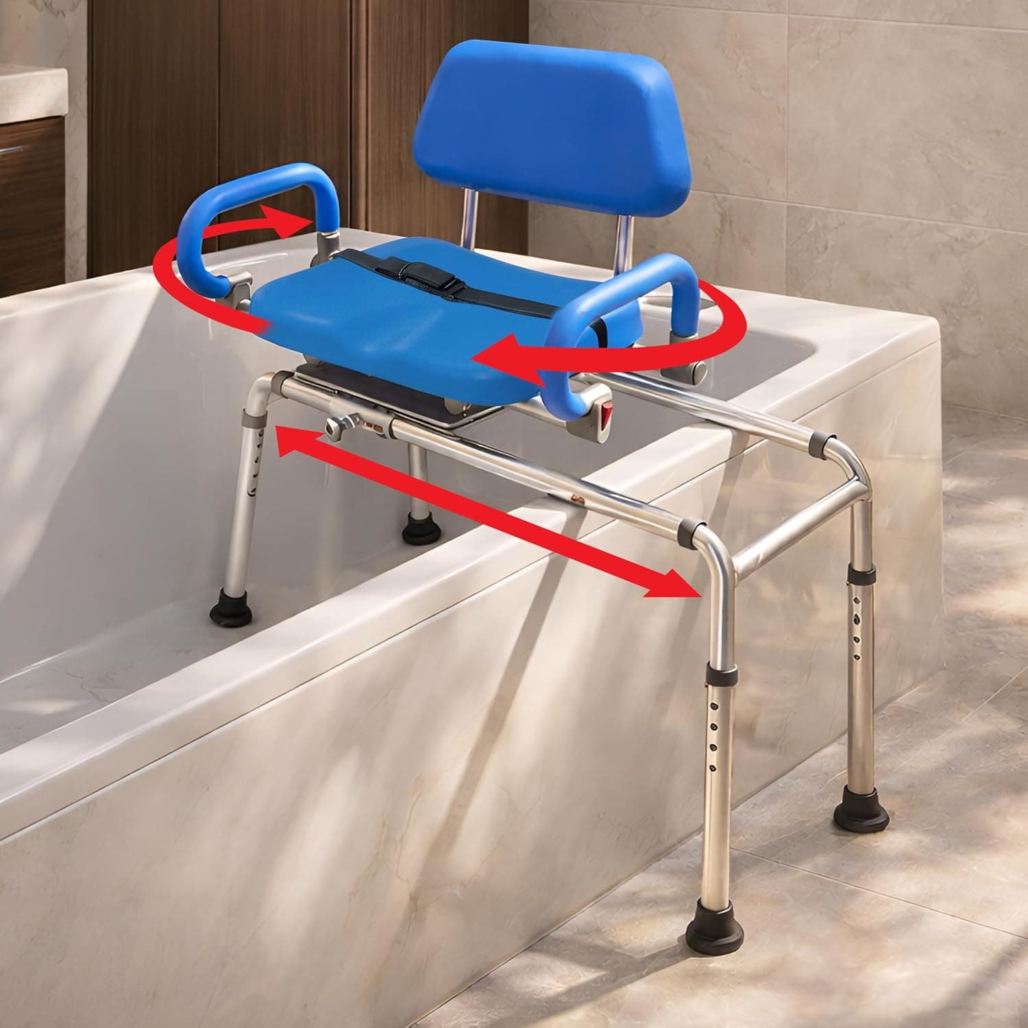Platinum Health Carousel Sliding Swivel Bench
