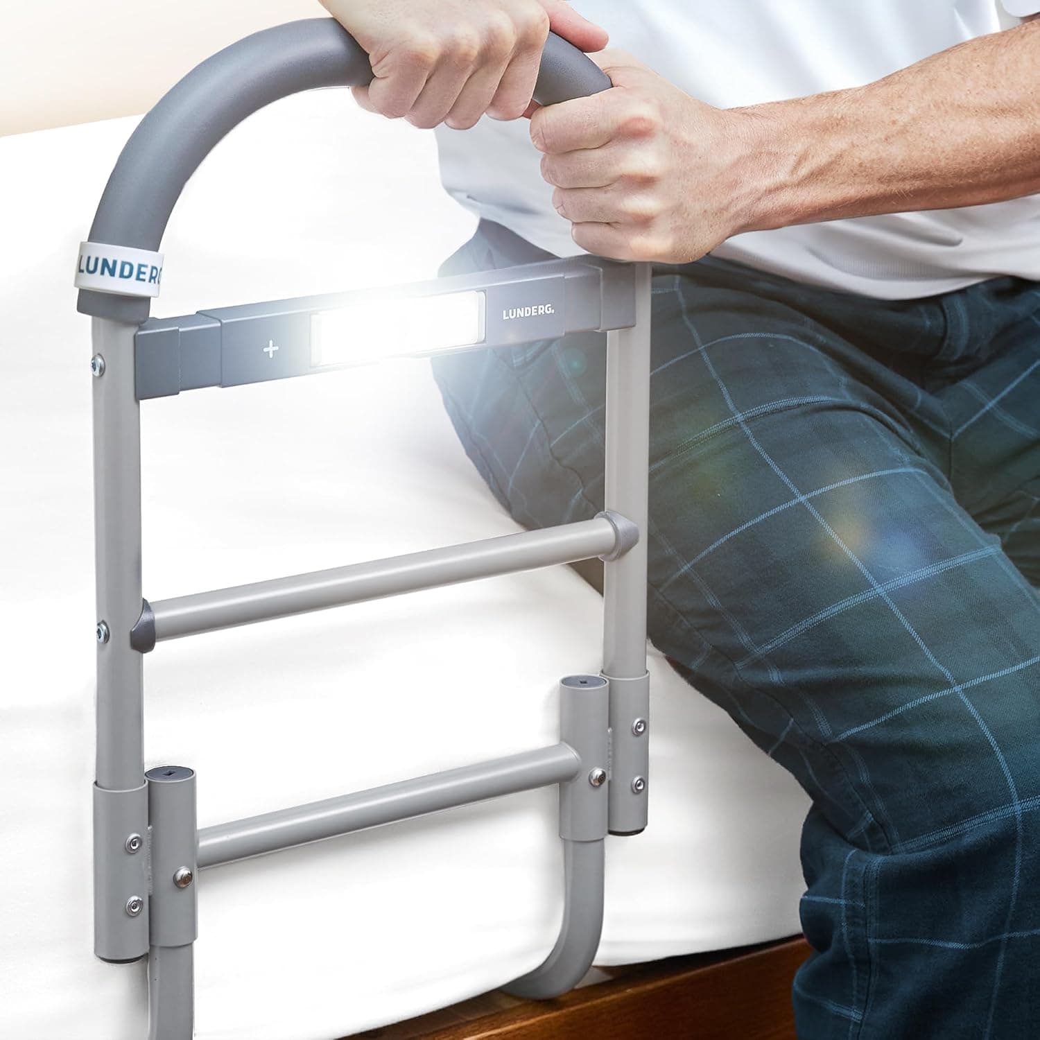 Lunderg Bed Rail with Motion Light