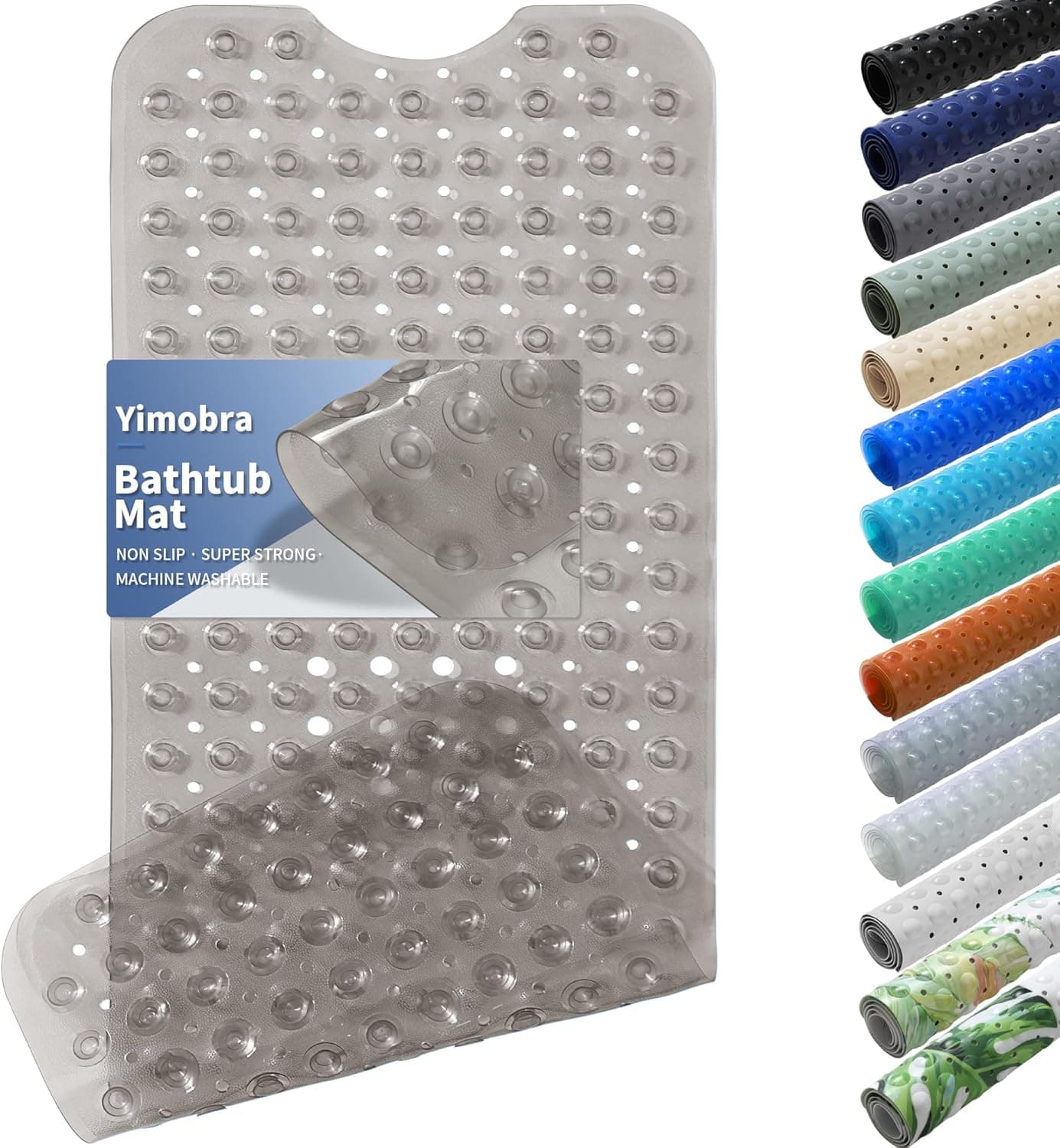 Yimobra Extra-Long Non-Slip Bath Mat
