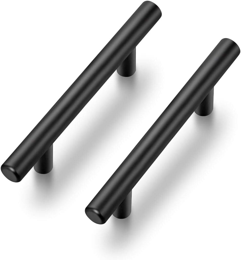 Ravinte 5" Matte Black Cabinet Bar Pulls