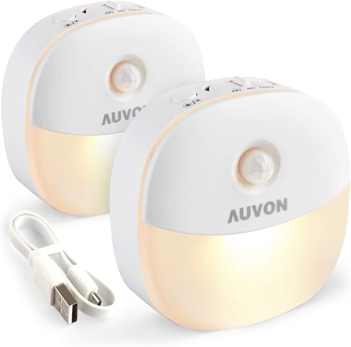 AUVON Rechargeable Battery Night Light