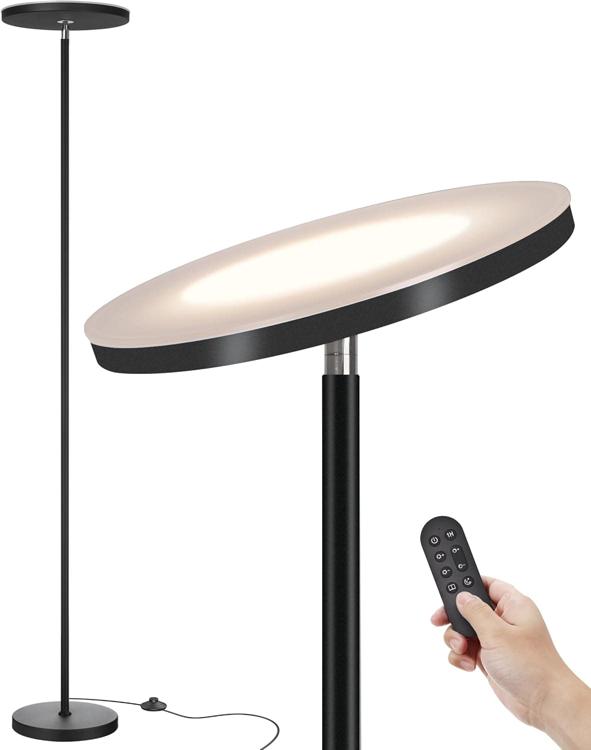 Super-Bright LED Torchiere Floor Lamp