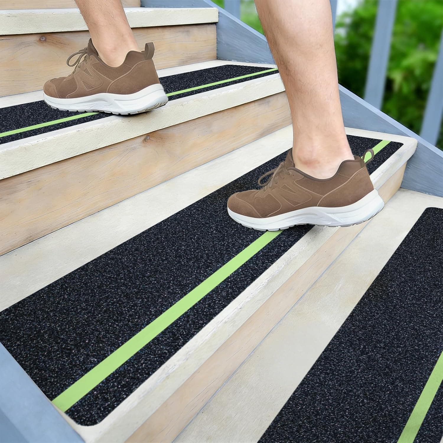 LifeGrip Glow-Stripe Traction Treads (10-Pack)